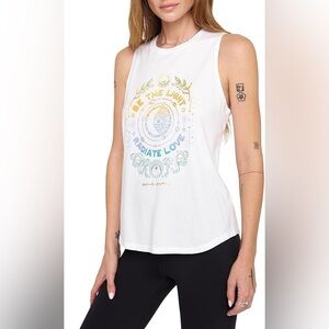 NWT Spiritual Gangster The Light Jade Muscle Tank. XS